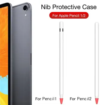 8stk Silikone Udskiftning Tip Tilfældet For Blyant, Pen, Protective Cover For Apple Blyant 1st 2nd Generation Engros Dropshipping
