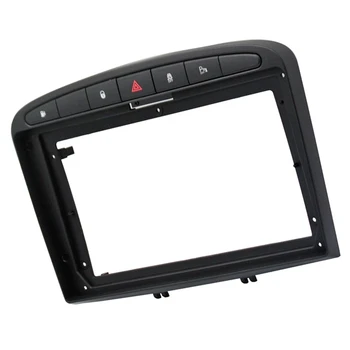 9 Tommer 2Din Car Fascia for PEUGEOT 308 og 408 08-16 Stereo Fascias Panel Dash Mount Installation Bil DVD-Ramme-Kit In-Dash