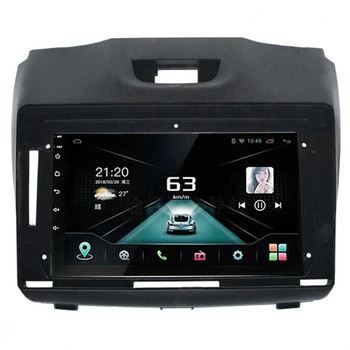 9 Tommer Radio Fascias for Isuzu D-Max for Chevrolet Trailblazer 2-Din DVD-Stereo-Panel Dashboard Installation Ramme