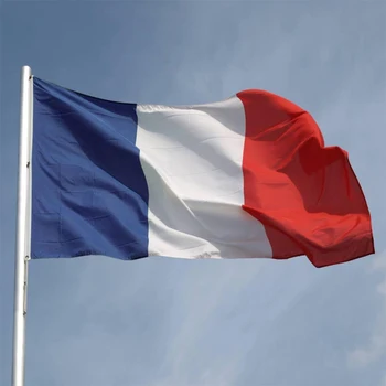 90*150 cm boligindretning fransk Flag Udendørs Frankrig Fest i en Stor Verden EU ' s Cup-Lande Flag-Polyester franske Nationale Banner