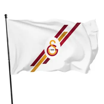 90 x 150 cm Tyrkiet Galatasaray Spor Kulubu Flag Banner Udendørs Indendørs banner Flag