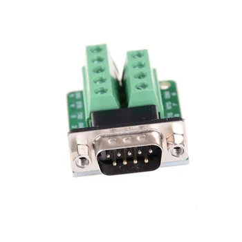 9Pin DB9 stik Terminal Modulet RS232 RS485-Adapter Signaler Interface Converter Mand KOM D-sub
