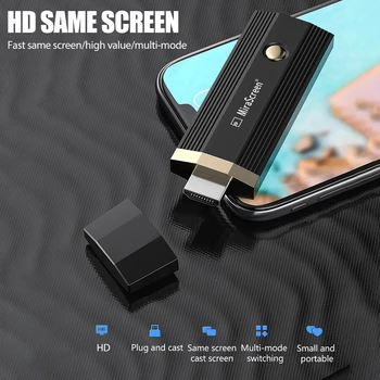 A5 2,4 G Dobbelte Wifi Display Modtager TV Stick Wireless Dongle Adapter Til IOS Android Vinduet 8 1080P Full HD Audio Dekodning