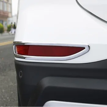 ABS Chrome For Chevrolet Equinox tilbehør 2017 2018 Bil styling Bil bagfra tåge lampeskærm Dække Trim 2STK
