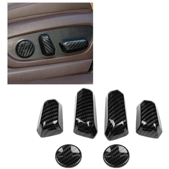 ABS Sæde indstillingsringen Knappen Switch Dækning Trim Ramme for Lexus ES200 ES250 ES300H ES350 2018-2020 Bil Styling