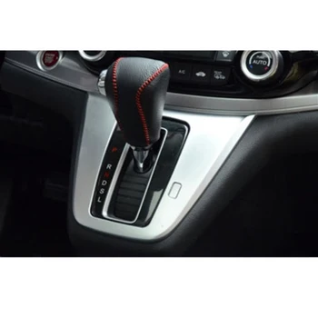 ABS-Sølv Farve Centrale Konsol Gear Shift Max Panel Dækker Trim for Honda CR-V CRV 2012-2016