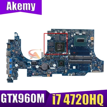 Acer aspire VN7-591 VN7-591G Laptop bundkort 14206-1 448.02W02.0011 CPU i7 4720HQ GPU GTX960M testet arbejde Bundkort