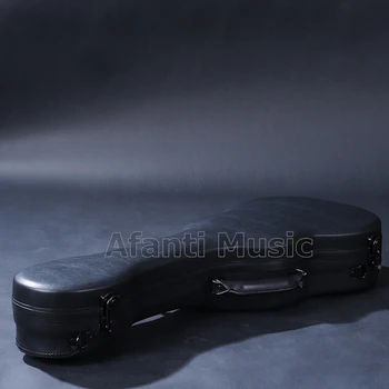 Afanti Musik 27 tommer Akustisk guitar / Klassisk guitar-Fiber glas /Hardcase (AHD-008)