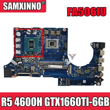 Akemy DABKXBMBAD0 Laptop bundkort til ASUS TUF Gaming A15 FA506IU FA506I oprindelige bundkort R5 Ryzen 5 4600H GTX1660TI-6GB