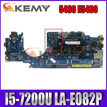 Akemy I5-7200U TIL DELL Latitude 5480 E5480 Laptop Bundkort CDM70 LA-E082P KN-06JP6M 6JP6M DKJP1 Bundkort testet