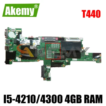 Akemy Til Lenovo ThinkPad T440 Laptop Bundkort VIVL0 NM-A102 CPU I5 4210 4300 4GB RAM FRU 00HM165 00HM171 00HM173