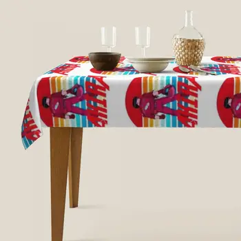 Akira Dug Print Dekoration Tabel Dække Polyester Middag Engros Vaskbar Dug
