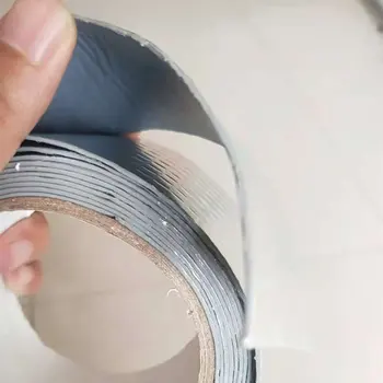 Aluminium Folie Butyl Gummi Tape, Selvklæbende Høj temperatur resistens, Vandtæt til Tag Rør Reparation Stop Lækage Mærkat
