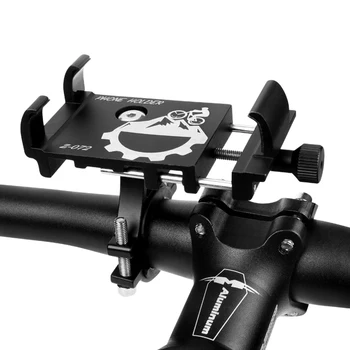 Aluminium Motorcykel Cykel Cykel Telefon Holder Støtte 35-62 Inches Mobiltelefoner Styret Holder Til IPhone/