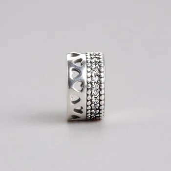 Amaia Ægte 925 Sterling Sølv Personlig DIY Perler Passer Oprindelige Armbånd, Vedhæng DIY Smykker Charms Gave