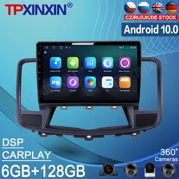 Android-10.0 6+128G For Nissan Teana J32 2008-2013 Bil Tape-Radio Optager Multimedia-Afspiller, Stereoanlæg GPS Navi Video PX6 Head Unit