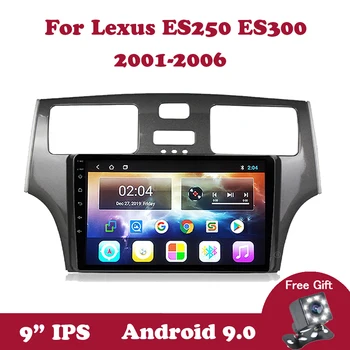 Android-9 Bil-Radio For Lexus ES250 ES300 ES330 2001 2002 2003 2004 2005 2006 GPS Navi 9