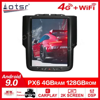 Android9.0 PX6128G 10.4 Tommer Bil Radio For Dodge RAM 1500 2500 3500 2013 -2018 Bil Autoradio Multimedie-Afspiller Carplay Head Unit