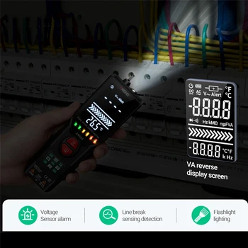ANENG AN998 Automatisk Digital 6000 Tæller Professionel Multimeter Eletric Auto Spænder AC/DC Voltmeter Temp Ohm Hz Detektor Værktøj