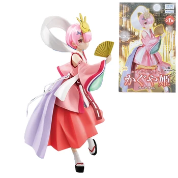 Anime Figur Re:Livet I En Anden Verden Fra Nul Ram Kaguya Pearl Farve Action Figur Model Dukke Dekoration Toy Fødselsdag Gave