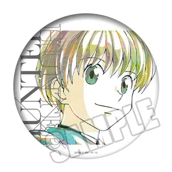 Anime HUNTER HUNTER GON·FREECSS Killua Zoldyck Figur 58 mm Badge Runde Broche Pin Gaver Børnene Samling Toy