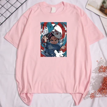 Anime Tegnefilm Kawaii Cat T-Shirts Kat Er Min Ånd Animal T-Shirts Til Mænd Sommer Bomulds T-Shirt Herre Overdimensionerede Harajuku Street Toppe