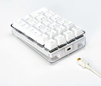 Antal K24 USB-Kablet Mekanisk Numeriske Tastatur 21 Nøgler Tastatur Baggrundslys Regnskab Bærbar Notebook Tabletter