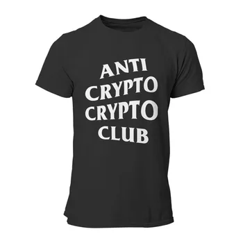 Anti Crypto-Crypto Club Vintage USA Størrelsen Hip-Hop Plus Size Tøj 80714