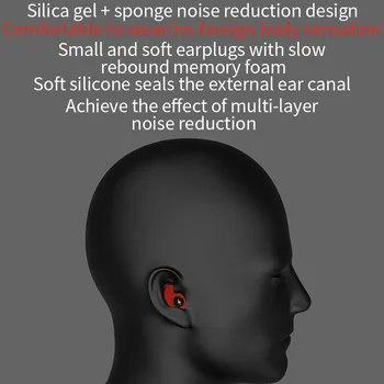 Anti-Støj Sove Ørepropper Særlige Anti-Støj Og Anti-Støjende Super Lyd Isolering Artefakt For Anti-Snorken