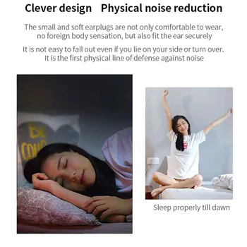 Anti-Støj Sove Ørepropper Særlige Anti-Støj Og Anti-Støjende Super Lyd Isolering Artefakt For Anti-Snorken
