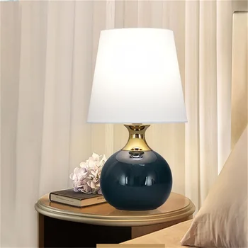 AOSONG Touch Lysdæmper Tabel Bruser Lys, Moderne Keramik Luksus Dekorativ Lampe til Hjemmet Sengen