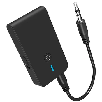 AptX Lav Latency 5.0 Bluetooth-Sender-Modtager 2-I-1 Audio Trådløse Adapter til Bilen, TV på PC Højttaler Hovedtelefoner 3,5 MM Aux-Stik