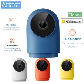 Aqara G2H 1080P HD-Smart Home Scurity Kamera Night Vision Mobile Trådløse Kamera Til Apple-HomeKit APP Overvågning G2H Zigbee-Hub