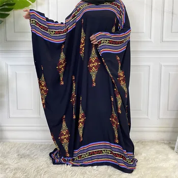Arabisk Abaya Kaftan Dubai Hijab Muslimske Lang Kjole tyrkisk Kjoler Islamisk Tøj Abayas for Kvinder Vestidos Largos Plus Størrelse