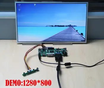 Arbejde for LTN101NT02-A01/A02/A03/B01 Controller kit DVI LVDS overvåge bord LCD LED 1024X600 10.1