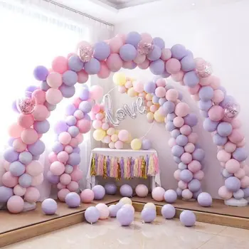 Artacyse 8STK Macaron Ballon Børn er Fødselsdag, Bryllup Værelse Fest Dekoration Part Forsyninger Mix