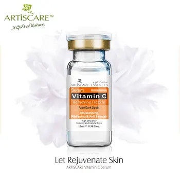 ARTISCARE Vitamin C Serum Hvidtning og Anti-Aging Fade Pletter Fjerne Fregne Anti Winkles Fugtgivende Creme til Ansigtet VC 2STK