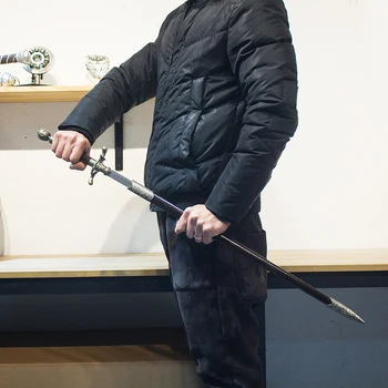 Arya Stark Sværd Nål 80cm/96cm Længde Alle Metal Materiale, Gratis Hængende Plade og Skede Cosplay