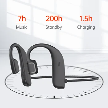 AS4+ Dual Lytte Sport Bluetooth Headset Bone Conduction-Headset Bluetooth 5.0 Trådløse Udendørs Sport Åbne Øret Hovedtelefoner