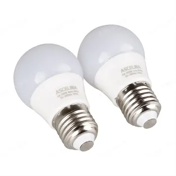 ASCELINA 5W LED Pære led energibesparende lampe Eye-omsorg spot led-lys til belysning i hjemmet Bordet, Lampen E27 85-265V Varm/Kold Hvid