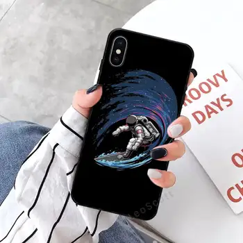 Astronaut-Phone cover til iPhone 11 12 mini pro XS MAX 8 7 6 6S Plus X 5S SE 2020 XR