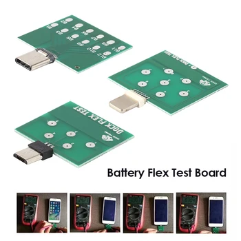 Attery Flex Test yrelsen for Android iPhone Micro 8-pin Type-C Batteri Opladning Base Flex 3-i-1 Hale Stik Test yrelsen