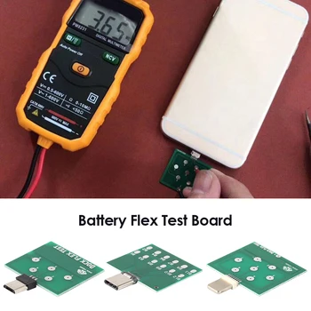 Attery Flex Test yrelsen for Android iPhone Micro 8-pin Type-C Batteri Opladning Base Flex 3-i-1 Hale Stik Test yrelsen