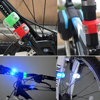 AUBTEC MTB Cykel Lys Sikkerhed Advarsel Cykel Baglygter baglygte Vandtæt Super Lyse LED Lommelygte Nat Cykel Udstyr