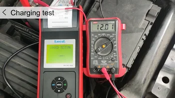 Auto diagnostics 12V Batteri professionel last kapacitet Tester