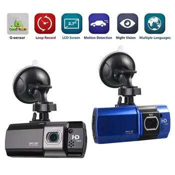 Auto DVR Kamera AT500 DVR Full HD 1080 P Video Registrator Optager HDR G-sensor, nattesyn Dash Cam Spejl Dvr Full Hd