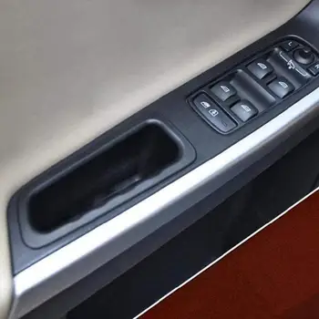 Auto Døren opbevaringsboks Håndtere skuffe Accessories Interiør Sort Front Plast Praktiske ABS Lomme Dækker E6R3