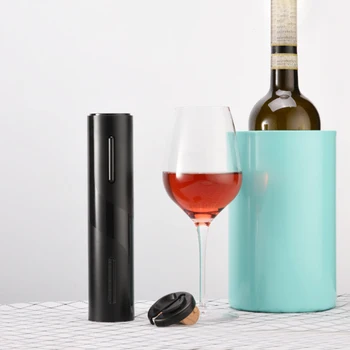 Automatisk Vin Proptrækker Oplukker Folie Cutter Sæt Bærbare Elektriske Rød Vin Prop Oplukker Husstand Køkken Gadgets