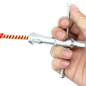 Automatisk Wire Wire Stripper Vride Tang Af Line Kabel-Peeling Vride Stik Boret For Elektriker Elektrisk Værktøj