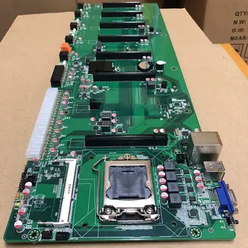 B85 LGA 1150 Miner Bundkort Integreret VGA Interface Lave Strøm Til CPU-Sæt 8 Video-Kort Slot Til DDR3-Hukommelse